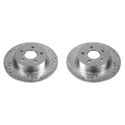 AR85149XPR Drilled & Slotted Performance Rotors - Rear Only 283539414 фото