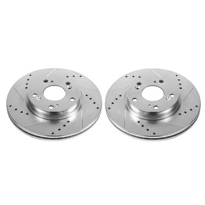 JBR1556XPR Drilled & Slotted Performance Rotors - Front Only 328825254 фото