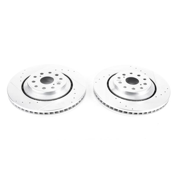 JBR1305XPR Drilled & Slotted Performance Rotors - Front Only 131260805 фото