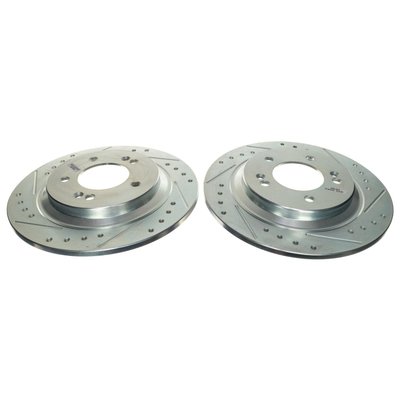 JBR1909XPR Drilled & Slotted Performance Rotors - Rear Only 375711798 фото