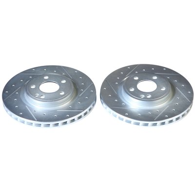 EBR1821XPR Drilled & Slotted Performance Rotors - Front Only 328825962 фото