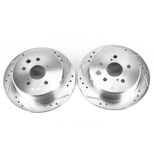 JBR1151XPR Drilled & Slotted Performance Rotors - Rear Only 131282766 фото
