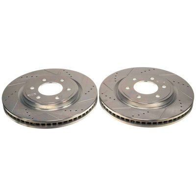 AR85207XPR Drilled & Slotted Performance Rotors - Front Only AR85207XPR фото