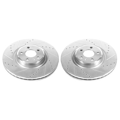 EBR1210XPR Drilled & Slotted Performance Rotors - Front Only 329417408 фото