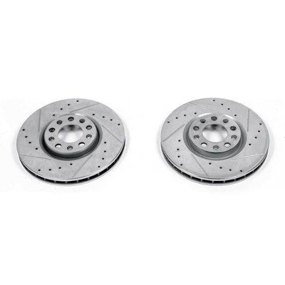 AR83086XPR Drilled & Slotted Performance Rotors - Front Only 375772917 фото