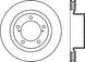Гальмівний диск передній правий StopTech 127.44162R 135862561 фото 1