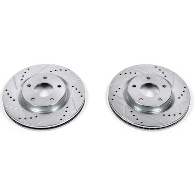 JBR1197XPR Drilled & Slotted Performance Rotors - Front Only 155357710 фото