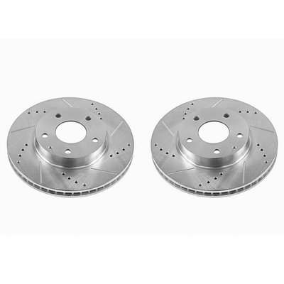 JBR1599XPR Drilled & Slotted Performance Rotors - Front Only 282724910 фото