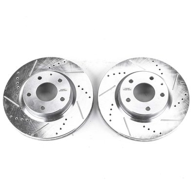 JBR1598XPR Drilled & Slotted Performance Rotors - Front Only 282725017 фото