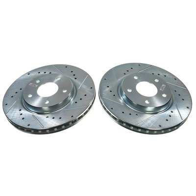 JBR1907XPR Drilled & Slotted Performance Rotors - Front Only JBR1907XPR фото