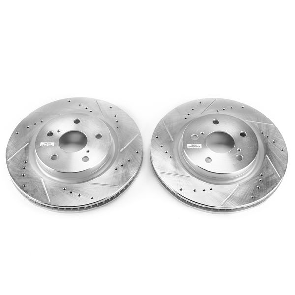 JBR1763XPR Drilled & Slotted Performance Rotors - Front Only 188966080 фото
