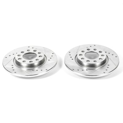 AR83089XPR Drilled & Slotted Performance Rotors - Rear Only 328694232 фото