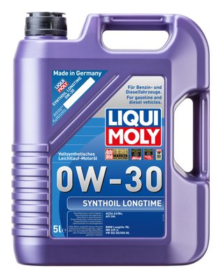 Моторное масло 8977 Liqui Moly Synthoil Longtime 0W-30 5 л 8977 фото