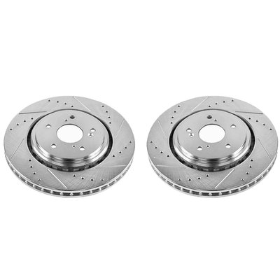 JBR1589XPR Drilled & Slotted Performance Rotors - Front Only JBR1589XPR фото
