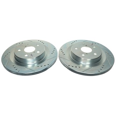 JBR1798XPR Drilled & Slotted Performance Rotors - Rear Only 375675740 фото