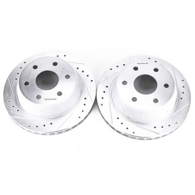 AR8645XPR Drilled & Slotted Performance Rotors - Rear Only 328822676 фото